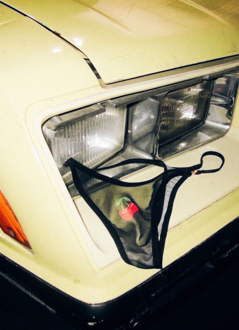 Red Light District (Cropped) by Cherie Birkner